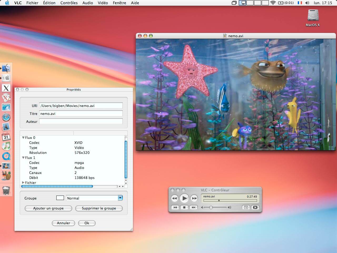 VLC macOS playback screenshot 1